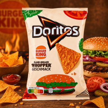 Doritos Burger King Whopper ízű tortilla chips (100 g)