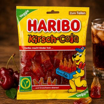 Haribo Kirsch-Cola gumicukor (175 g)